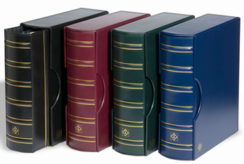 Grande G Classic 4 Ring Certified Coin Slab Album with Slip Case (6 Pages) Green