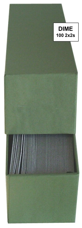 Boxed Paper 2x2s Dime - 100/Box
