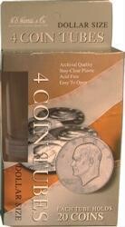 Whitman Round Coin Tubes Retail Packs - Large Dollar
