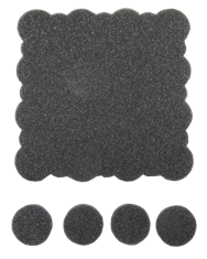 39mm Foam Slug for Medallion and ASE Tubes (100 Pack)