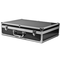 Falcon Series 100 Slab Box - Front Handle - Black Pleather
