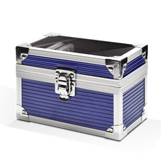Falcon Series 10 Slab Box - Clear Top - Blue