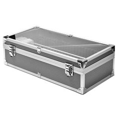 Falcon Series 50 Slab Box - Clear Top - Graphite