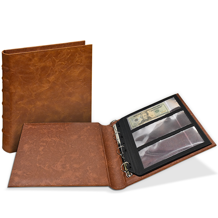 Deluxe Currency Album for Large Notes with Slipcase