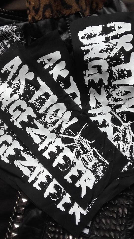 Aufnäher "Aktion Ungeziefer" 30 x 14cm