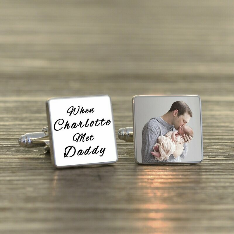When...met Daddy Cufflinks