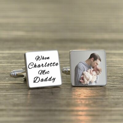 When...met Daddy Cufflinks