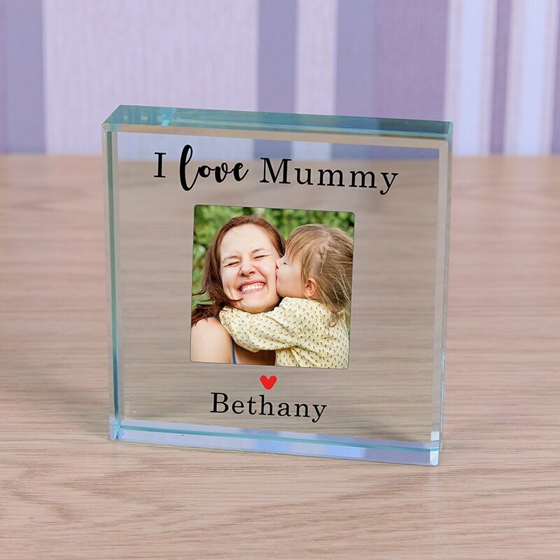 Glass Token - Love Mummy