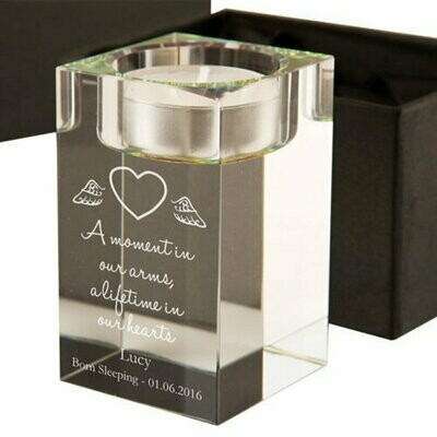 Baby Heart Memorial Tealight