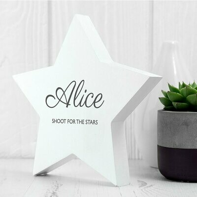 PERSONALISED SHOOT FOR THE STARS KEEPSAKE