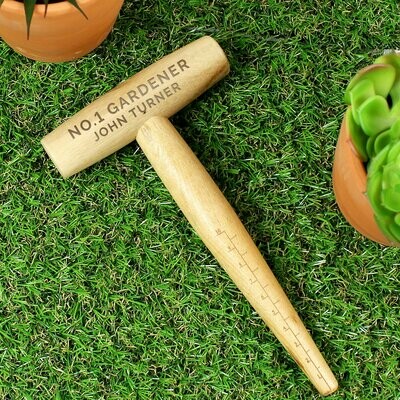 ​Personalised Message Wooden Dibber