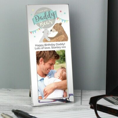 ​Personalised Daddy Bear 3x2 Photo Frame