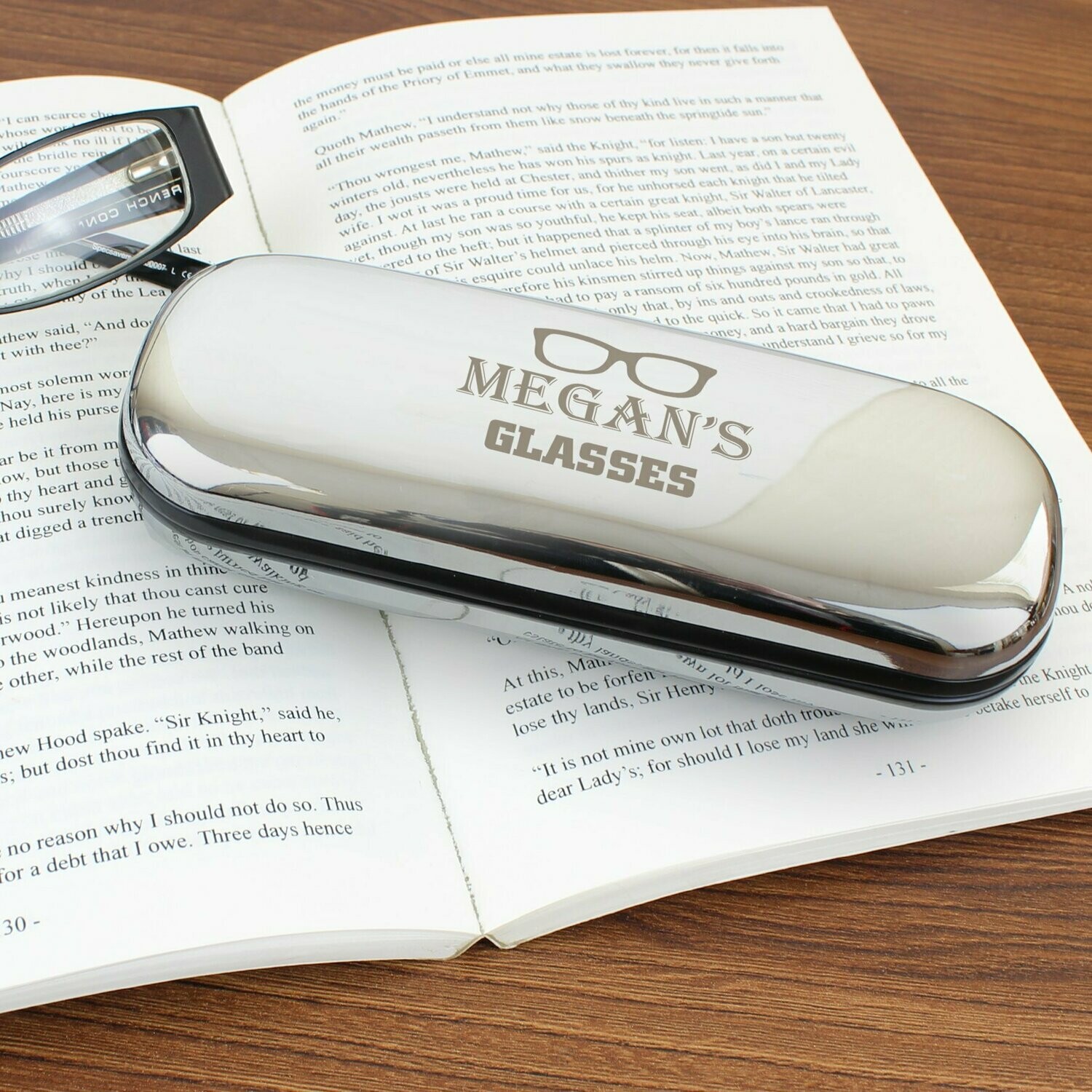​Personalised Glasses Motif Glasses Case