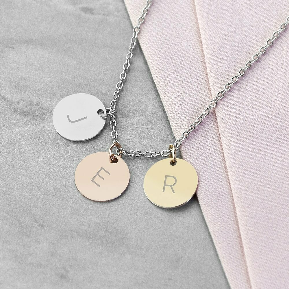 PERSONALISED MY FAMILY DISCS NECKLACE