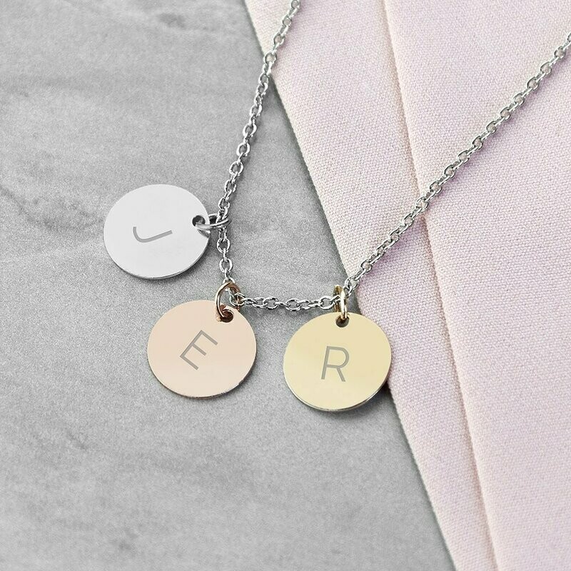 PERSONALISED MY FAMILY DISCS NECKLACE