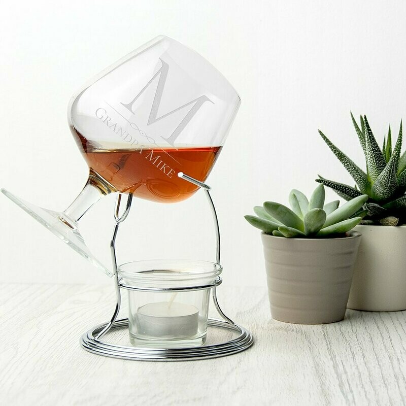 ​PERSONALISED BRANDY WARMER SET​