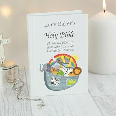 Personalised Noah&#39;s Ark Bible