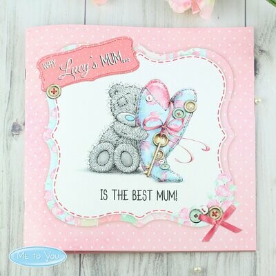 Personalised Me To You For Her Poem Book