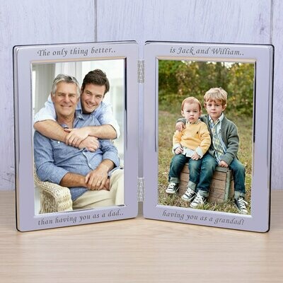 Silver Plated Double Frame - The only...