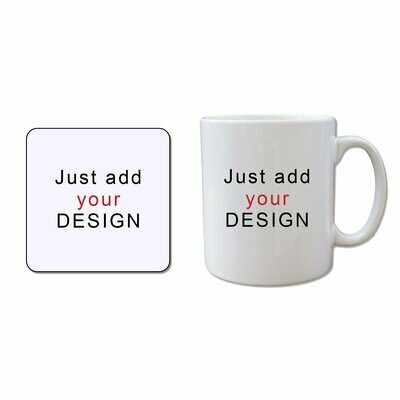 ​Mug and coaster set - Own Design