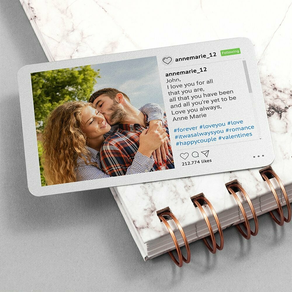 WALLETGRAM METAL KEEPSAKE