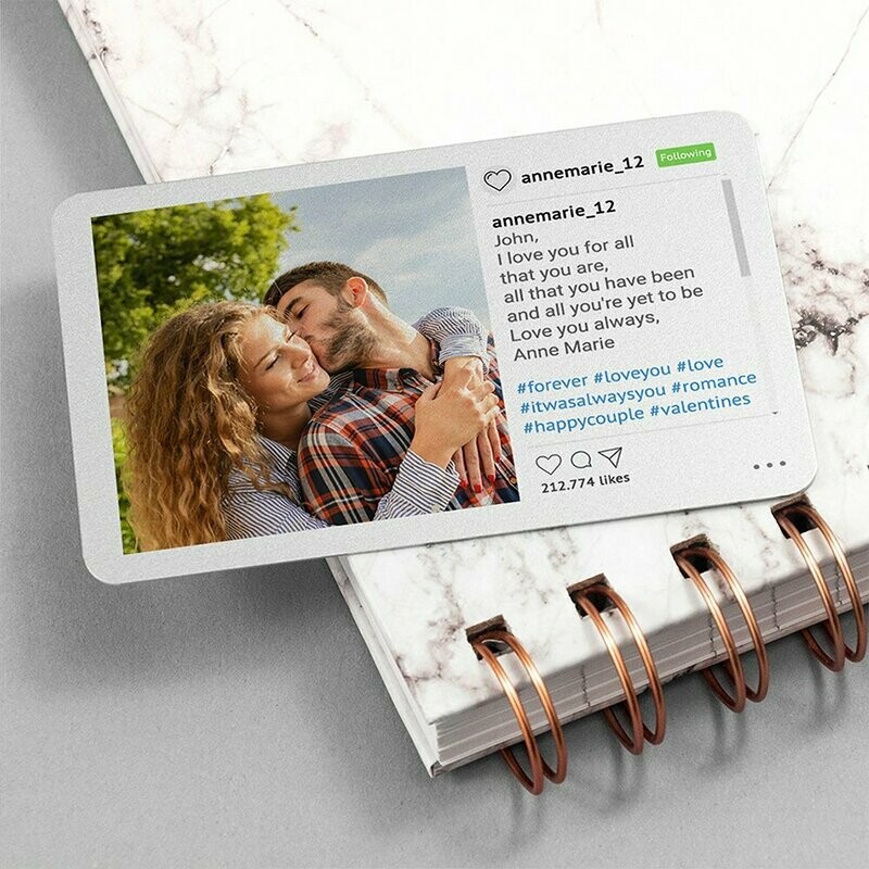 WALLETGRAM METAL KEEPSAKE
