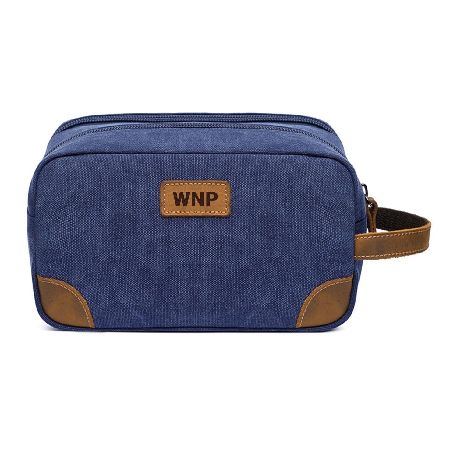 PERSONALISED DELUXE BLUE DENIM WASH BAG