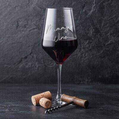 PERSONALISED MY WINE GLASS