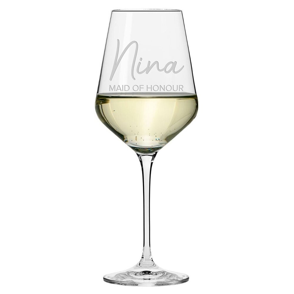 PERSONALISED ELEGANCE WINE GLASS