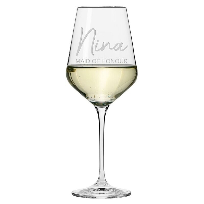 PERSONALISED ELEGANCE WINE GLASS