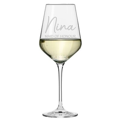 PERSONALISED ELEGANCE WINE GLASS