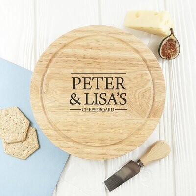 COUPLE CHEESE BOARD
