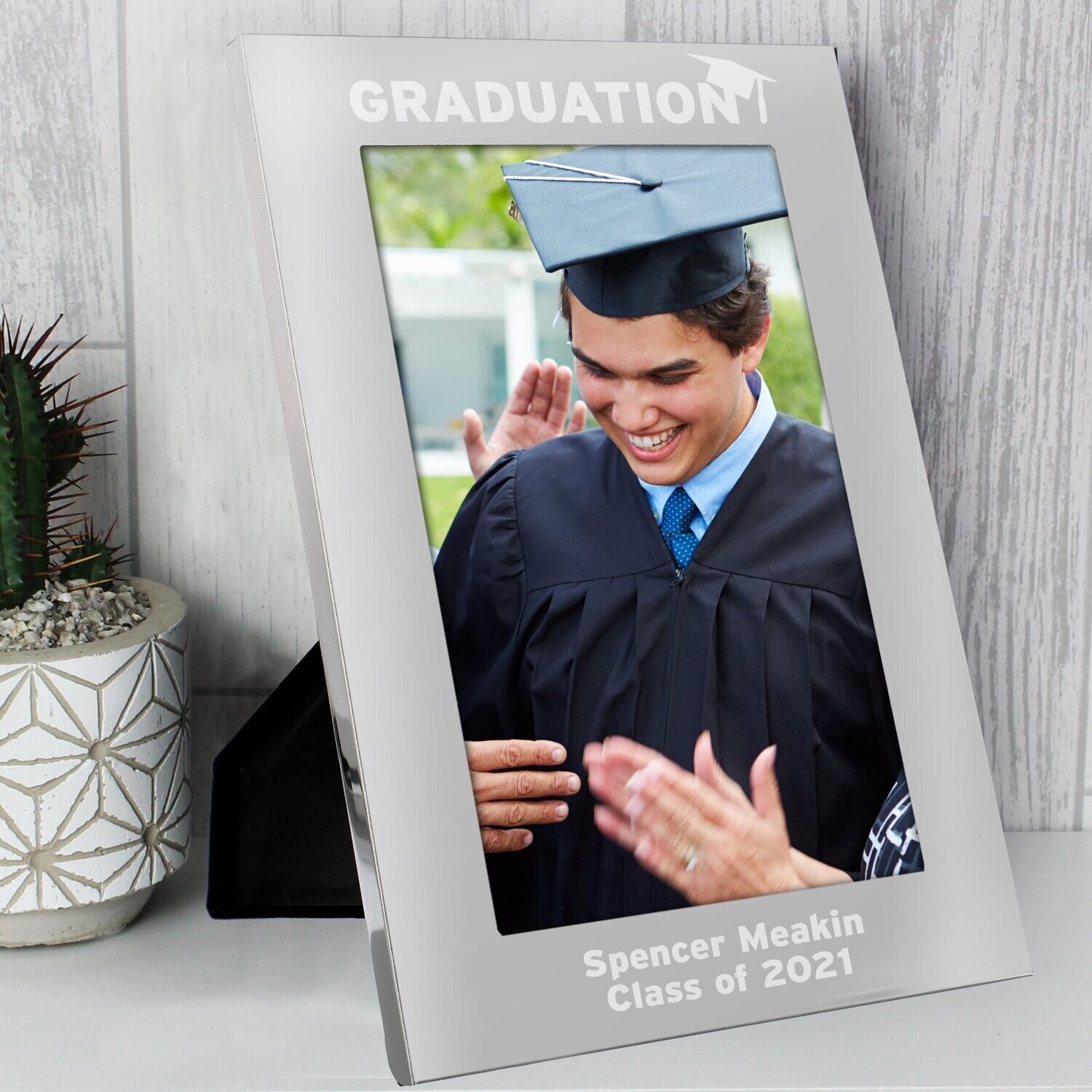 Graduation 7x5 Silver Photo Frame