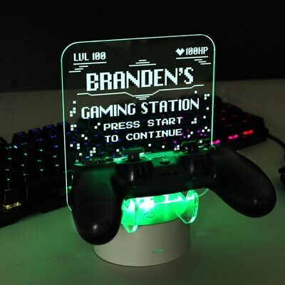 Gaming Controller Holder LED Colour Changing Light
