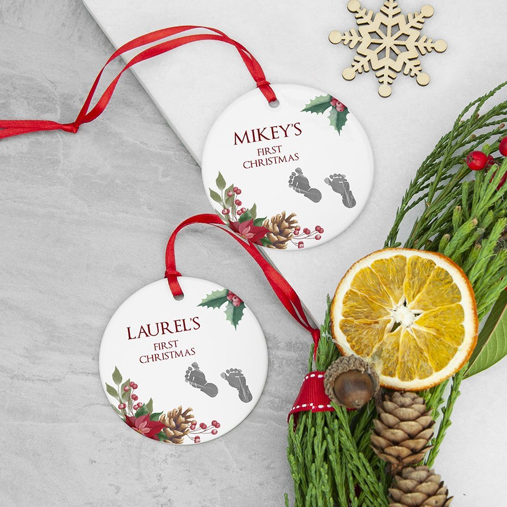 BABY'S FIRST CHRISTMAS ORNAMENT