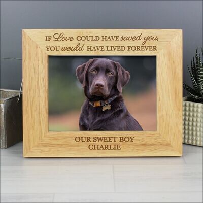 ​Pet Memorial 5x7 Photo Frame