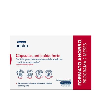 Acof. Nesira Anticaida Forte 60 cápsulas Acof. Nesira Anticaida Forte 60 cápsulas