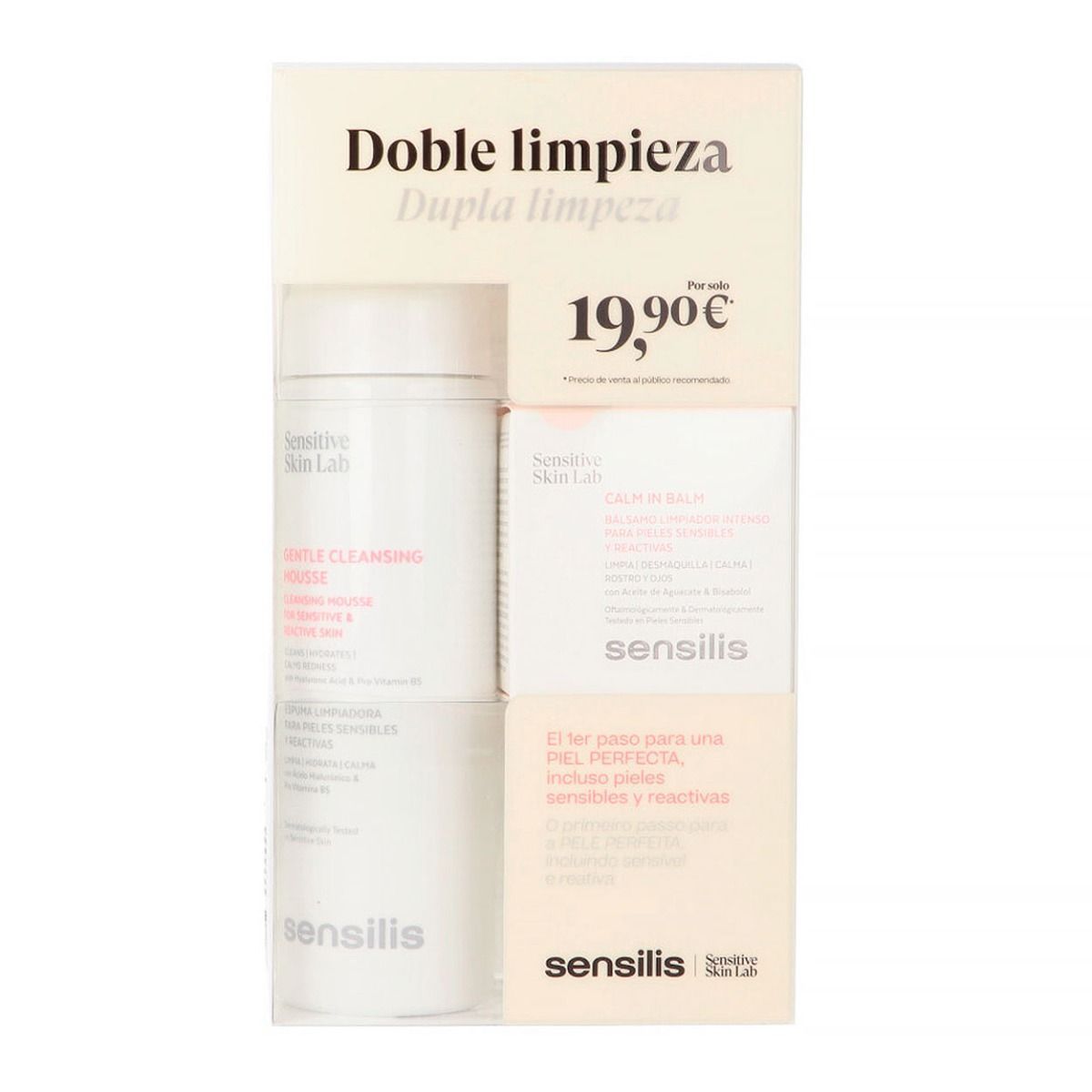 Pack Doble Limpieza Facial Sensilis