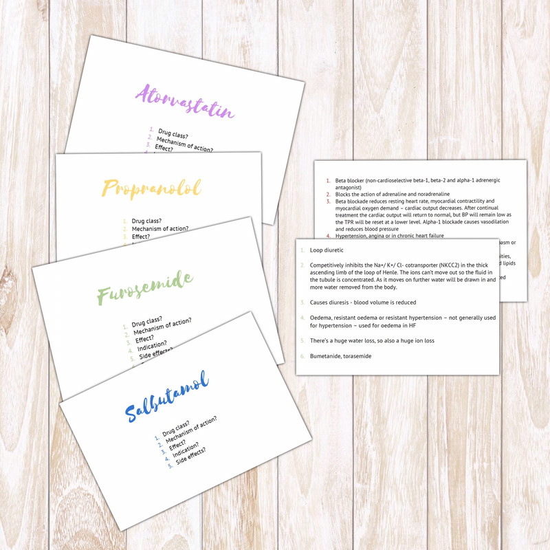 Cardiorespiratory Drugs Flashcards