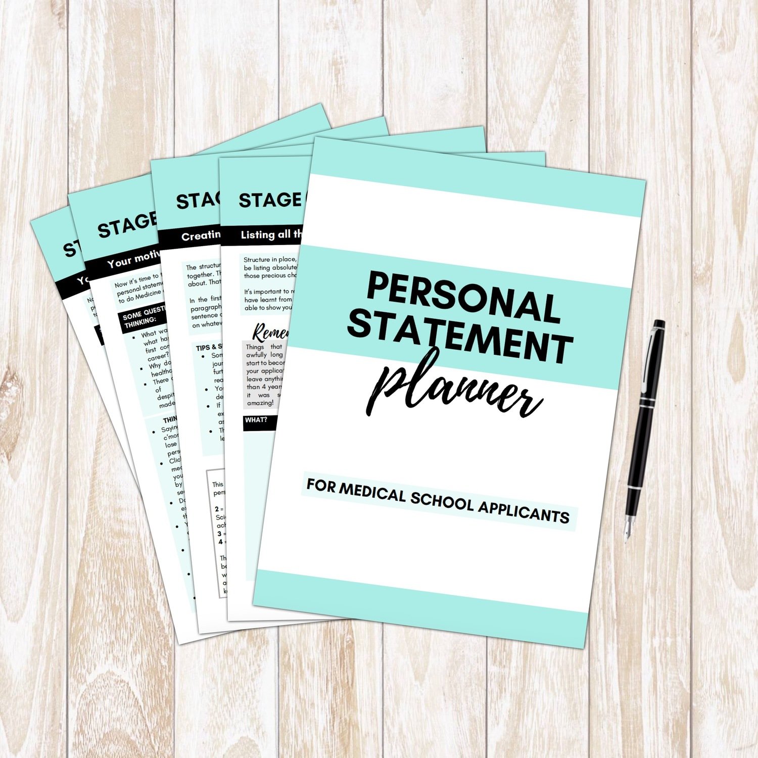 Medicine Personal Statement Planner | Writing Guide + Structure