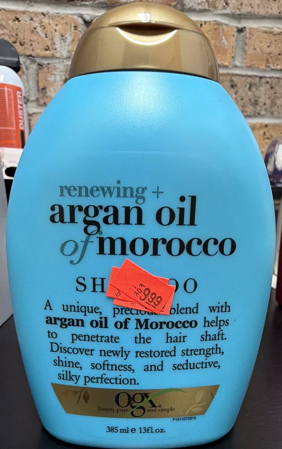 OGX ARGAN OIL SHAMP 13OZ