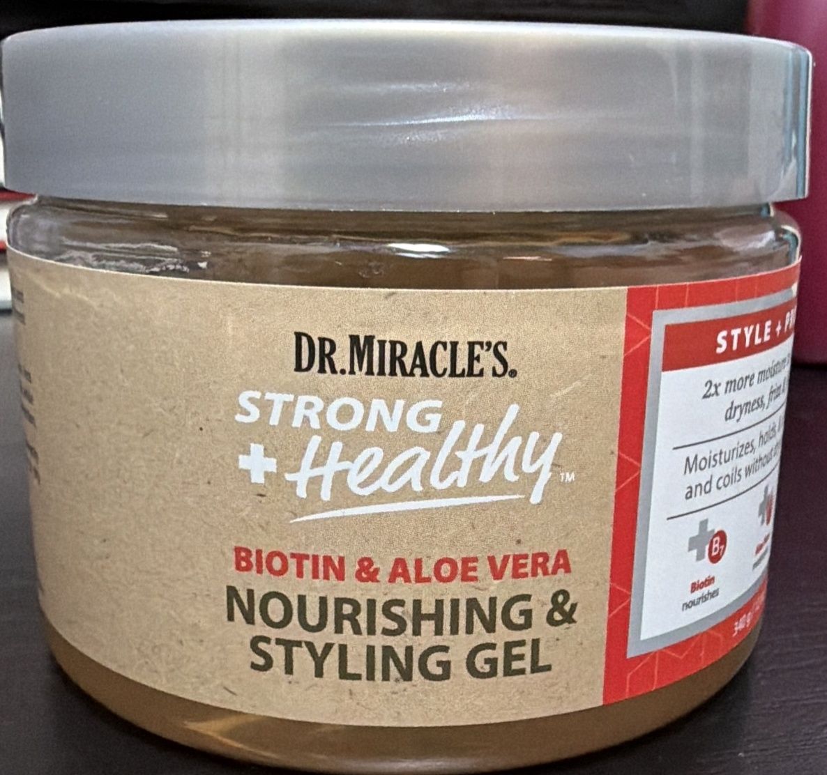 DR MIRACLES NOURISH &amp; STYLING GEL 12OZ