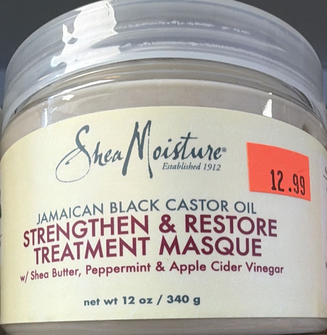 SHEA MOIST STRENGTH &amp; RESTORE MASQUE 12OZ