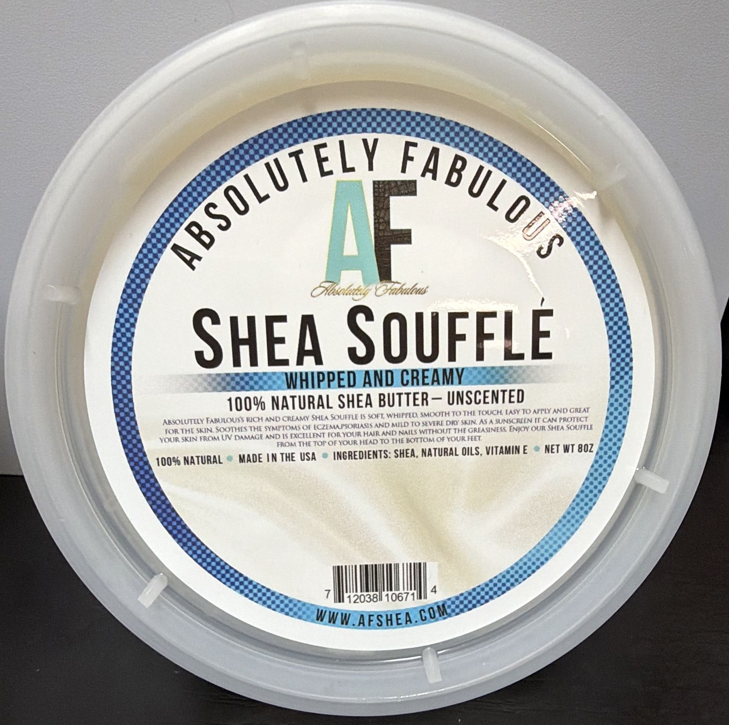 ABSOLUTELY FAB SHEA SOUFFLE UNSCENTED 8OZ