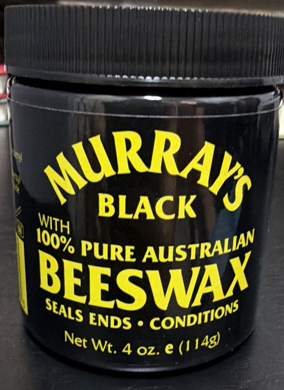 MURRAYS BLACK BEESWAX 4OZ