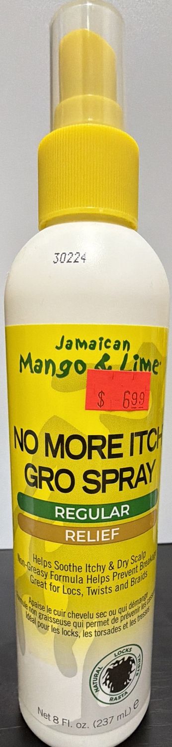 JML NO MORE ITCH GRO SPRAY REG 8OZ