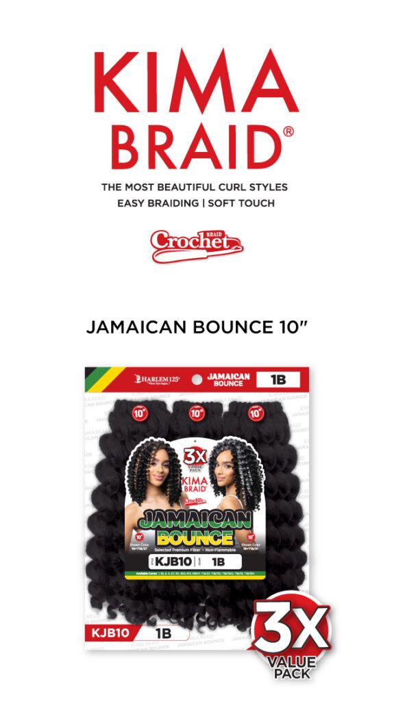 KJB10 KIMA JAMAICAN BOUNCE 3X 10"