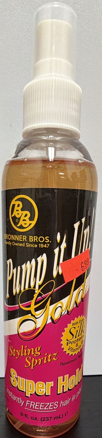 BB PUMP IT UP GOLD SUP HOLD 8OZ
