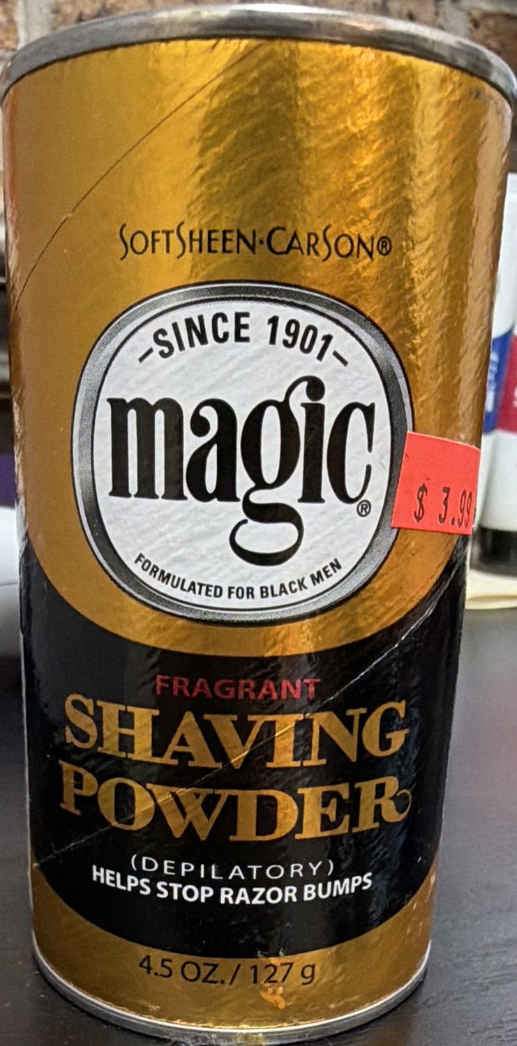 MAGIC FRAGRANT SHAVING POWDER 4.5OZ