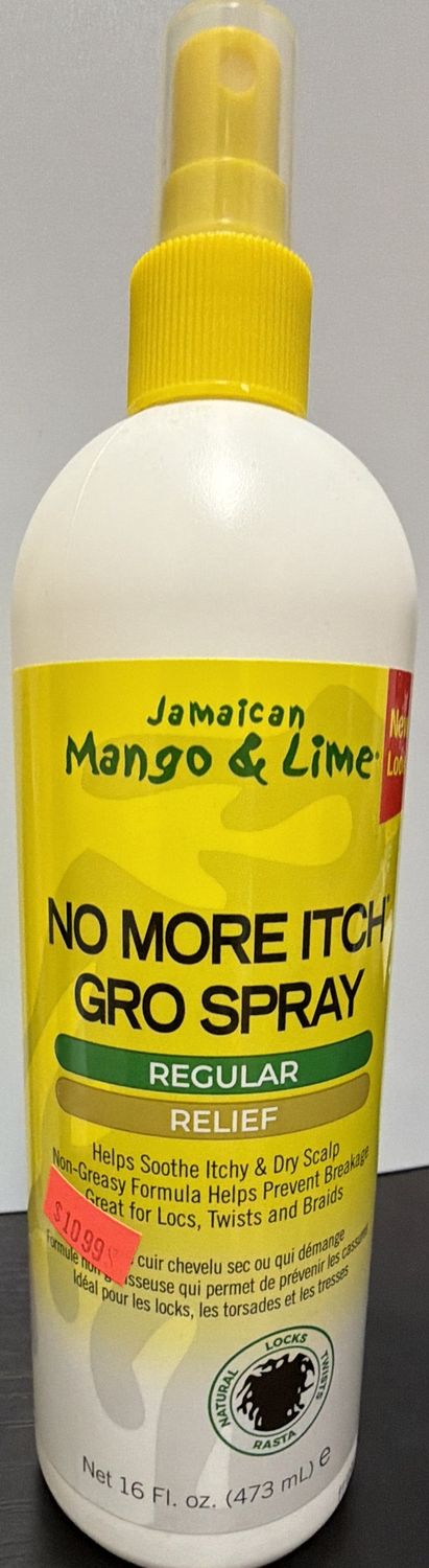 JML NO MORE ITCH GRO SPRAY REG RELIEF 16OZ
